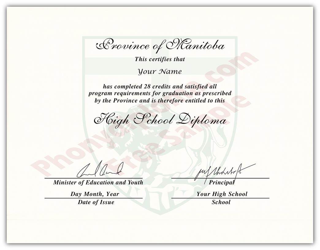 Fake High School & Secondary Diplomas Fake High School & Secondary Diplomas